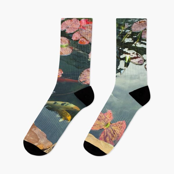 Item preview, Koi and Waterlily Pads designed and sold by KarenZuk.