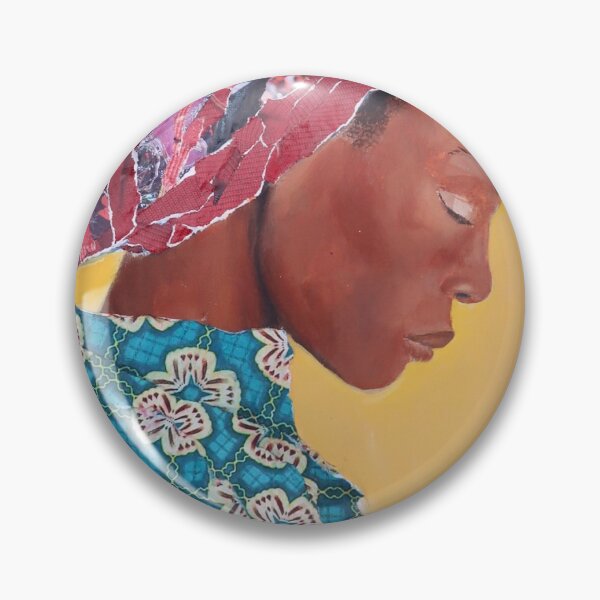 Item preview, African woman in headwrap designed and sold by Lindseys-art.