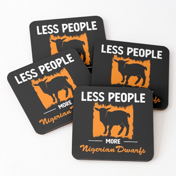 Item preview, Less People Goat Lover Nigerian Dwarf product designed and sold by jakehughes2015.