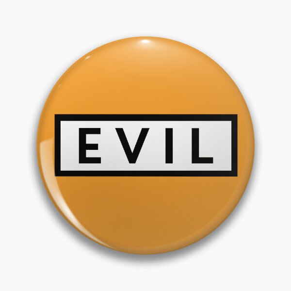 Item preview, EVIL (Black w/White Fill) designed and sold by NIFE-FUN.