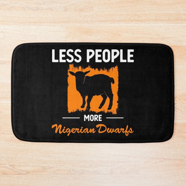 Item preview, Less People Goat Lover Nigerian Dwarf product designed and sold by jakehughes2015.