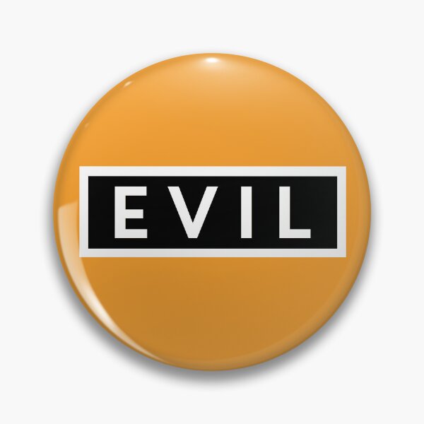 Item preview, EVIL (White w/Black Fill) designed and sold by NIFE-FUN.