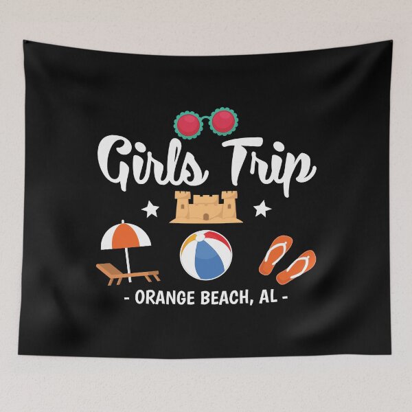 Item preview, Matching Bachelorette Alabama Orange Beach Girls Trip print designed and sold by jakehughes2015.