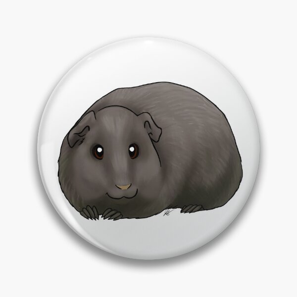 Item preview, Guinea Pig - Black designed and sold by Jennifer Stolzer.
