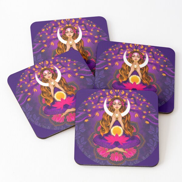 Item preview, Lotus goden meditation  designed and sold by Prita-D.