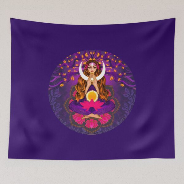 Item preview, Lotus goden meditation  designed and sold by Prita-D.
