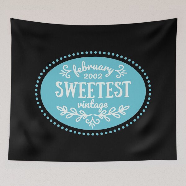 Item preview, 20 Birthday Sweetest Vintage February 2002 designed and sold by Dubbra.
