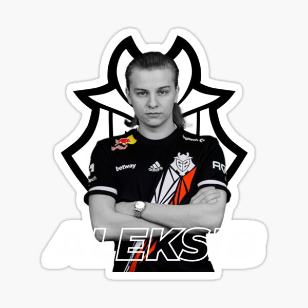 "2022 G2 Aleksi "Aleksib" Virolainen" Sticker by Krabstyx | Redbubble