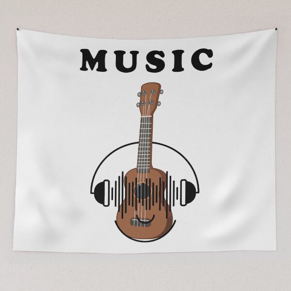 Item preview, ukulele player gifts designed and sold by SwifTech.