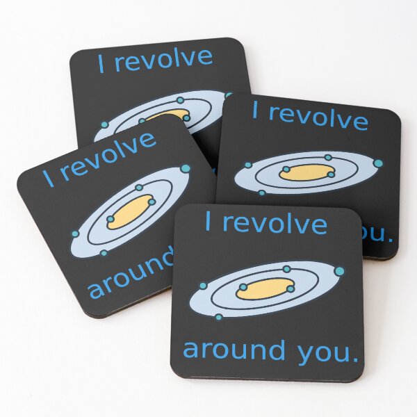 Item preview, I Revolve Around You Solar System designed and sold by AstroWitster.