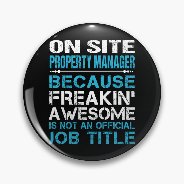 Item preview, On Site Property Manager T Shirt - Freaking Awesome Job Gift Item Tee designed and sold by oetate4774.