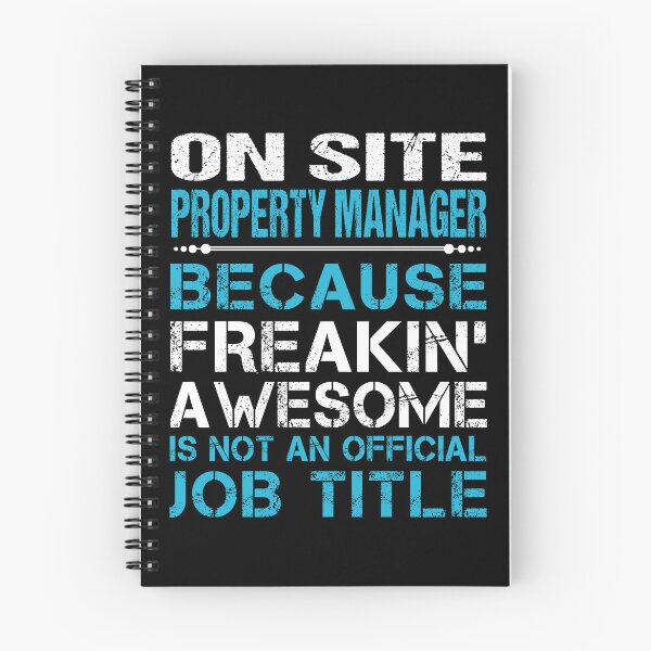 Item preview, On Site Property Manager T Shirt - Freaking Awesome Job Gift Item Tee designed and sold by oetate4774.