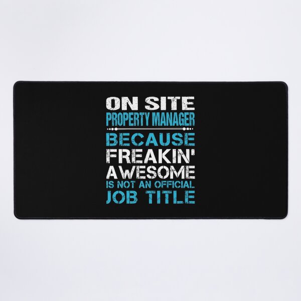 Item preview, On Site Property Manager T Shirt - Freaking Awesome Job Gift Item Tee designed and sold by oetate4774.