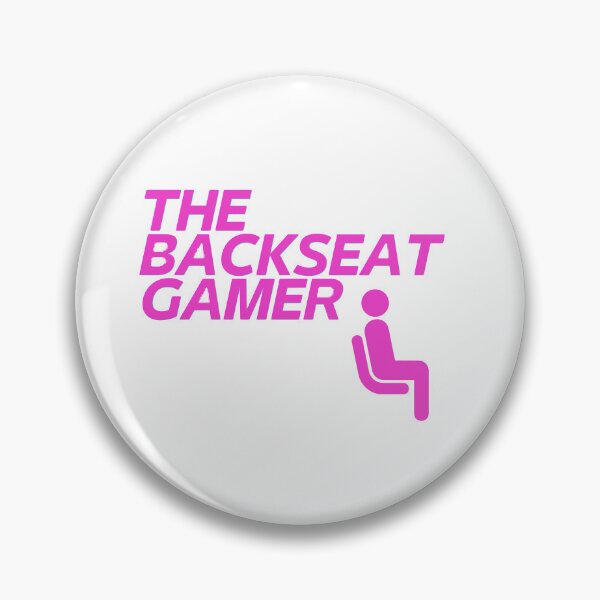Artikelvorschau, Der Backseat-Gamer. Gamer-Typ. Spielen entworfen und verkauft von mattades.