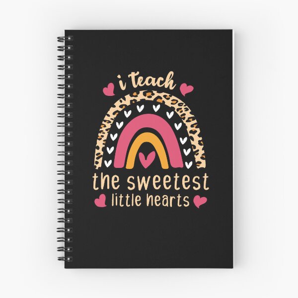 Item preview, I Teach The Sweetest little Hearts Rainbow Teacher Valentines Day Gift, Funny Valentine Teachers Quote designed and sold by holigan.