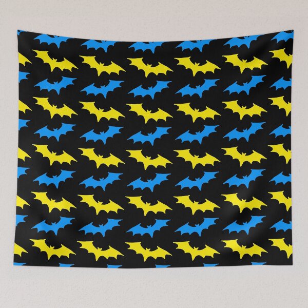 Item preview, Blue and yellow bats designed and sold by DemonicGloom.