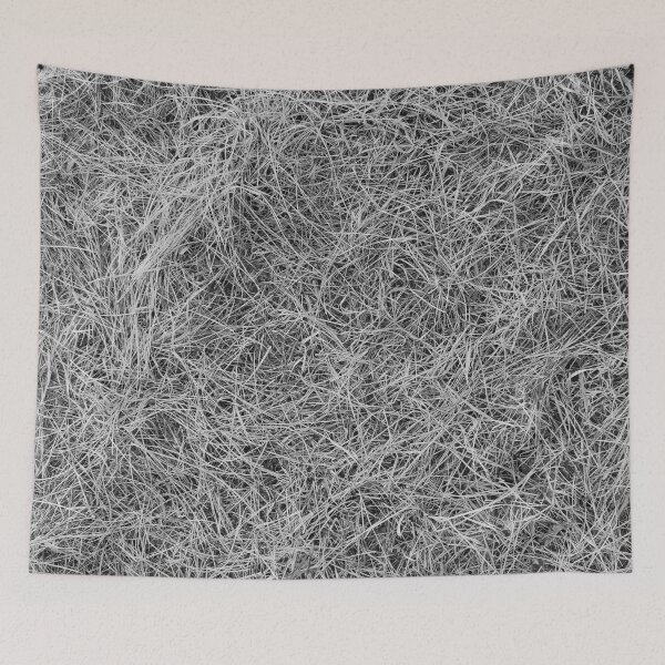 Item preview, Dark grey grass Photographic Print designed and sold by SSymo.