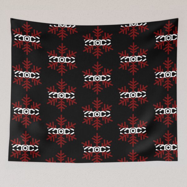 Item preview, Latvian flag winter snowflake  designed and sold by LukjanovArt.