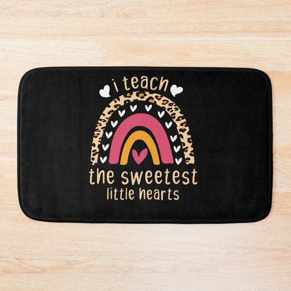 Item preview, I Teach The Sweetest little Hearts Rainbow Teacher Valentines Day Gift, Funny Valentine Teachers Quote designed and sold by holigan.