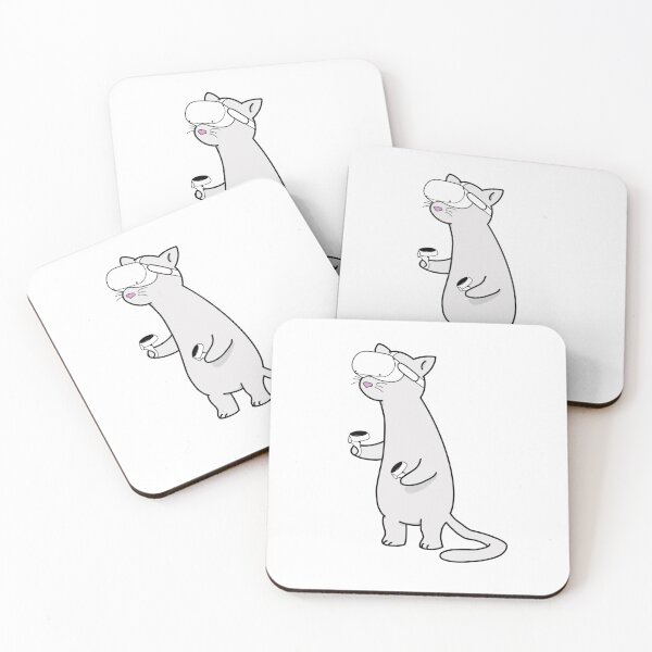 Item preview, White VR Cat designed and sold by bobertk0309.
