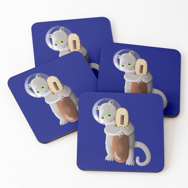 Item preview, AstroCat in Space With a Slipper designed and sold by EdKid.
