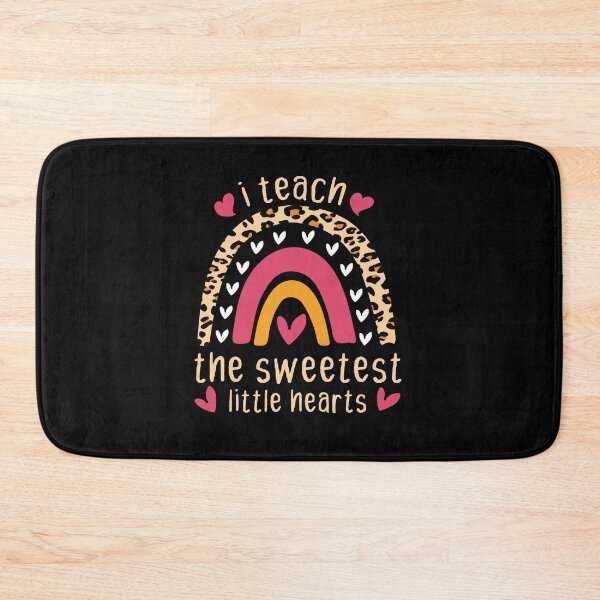 Item preview, Teach The Sweetest little Hearts Rainbow Teacher Valentines Day Gift, Funny Valentine Teachers Quote designed and sold by holigan.