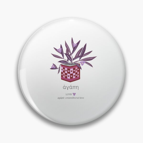 Item preview, Agapē (Love), Purple Heart plant designed and sold by Amilia Korre.