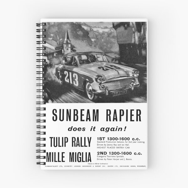 Item preview, Sunbeam Rapier classic car advert, 1957 designed and sold by Random Railways.