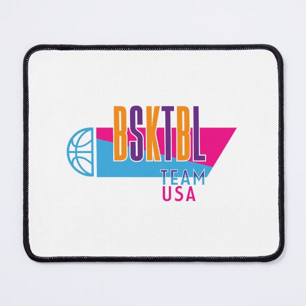 Item preview, BASKETBALL USA RETRO designed and sold by Blacksport.