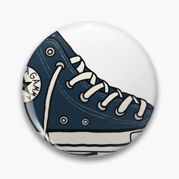 Item preview, WFU Wake Forest Sorority shoe - Navy Blue (+ green) designed and sold by ckernell.