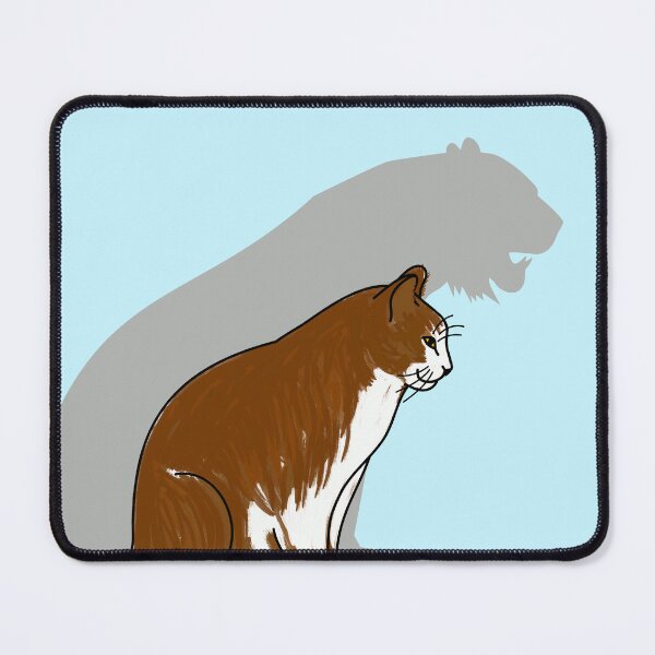 Item preview, White Brown Cat with Tiger Shadow designed and sold by FandomizedRose.