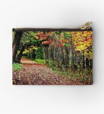 A Leaf Littered Trail Studio Pouch