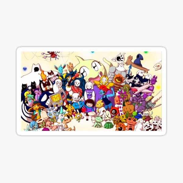 Undertale Video Game Artwork  Sticker