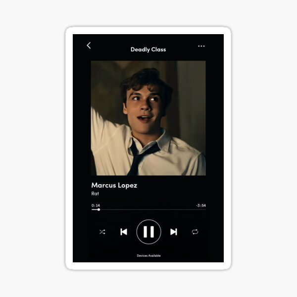 Item preview, Marcus Spotify Cover designed and sold by amaliemay.