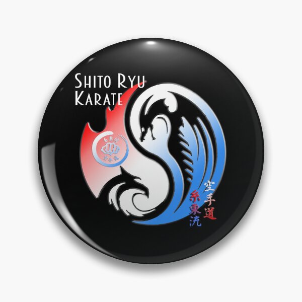 Item preview, Shito Ryu Karate Combat Martial Arts Budo Design designed and sold by Zanshin-Art.