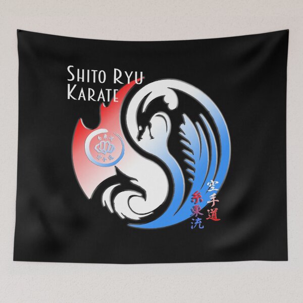 Item preview, Shito Ryu Karate Combat Martial Arts Budo Design designed and sold by Zanshin-Art.