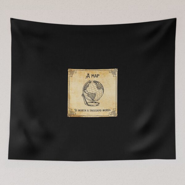 Item preview, A map is worth a thousand words designed and sold by Suzielie.