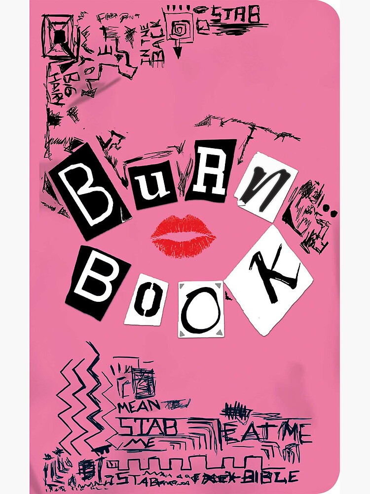 Burn Book Greeting Card for Sale by Maddie G