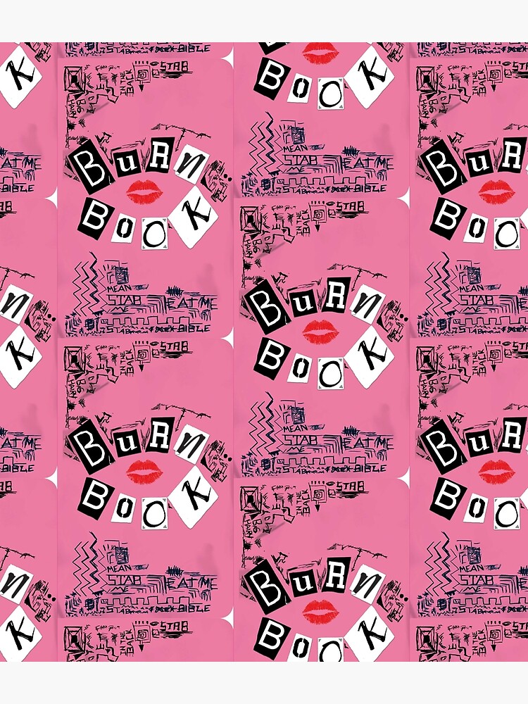 Mean Girls The Burn Book Strapped – Designer Clutch Bags