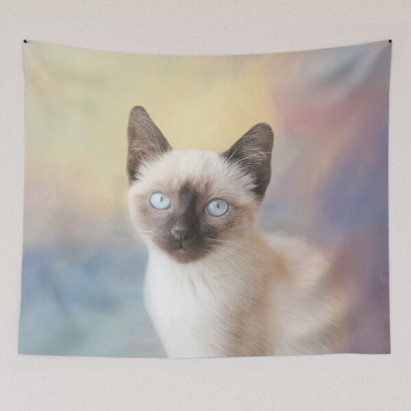 Item preview, Seal Point Siamese Kitten One designed and sold by Elisabeth Lucas.