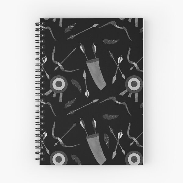 Aperçu de l'œuvre Compagnons d'archer (monochrome avec fond noir) créée et vendue par TerraGeode.