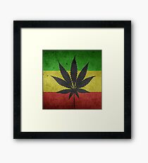 Hanf Drugs Marijuhana Framed Print