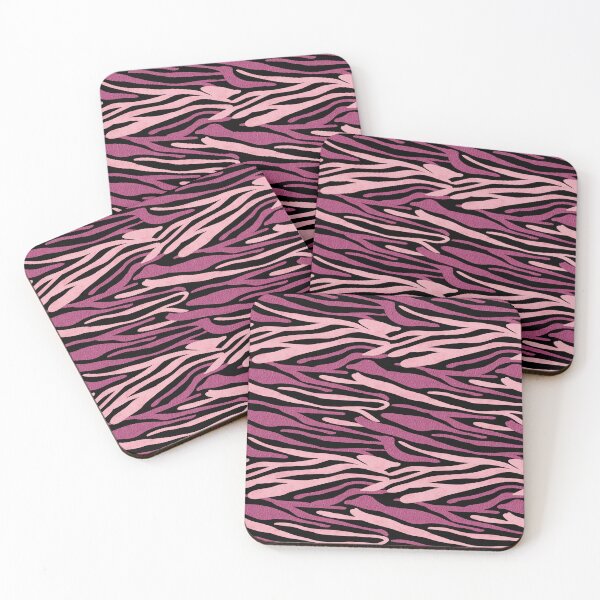 Item preview, Preppy Room Decor -	Shades of Pink Zebra Animal Skin Pattern designed and sold by Shop Your Aesthetic.