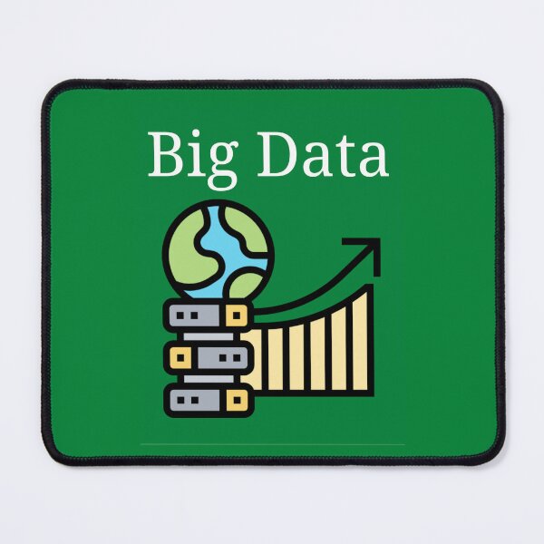 Item preview, Big Data green designed and sold by UpcomingTech.