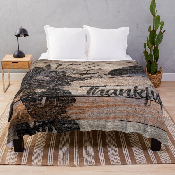 Item preview, Rustic Windmill Thankful Modern Country Decor Farmhouse Art A060 designed and sold by byNicol.