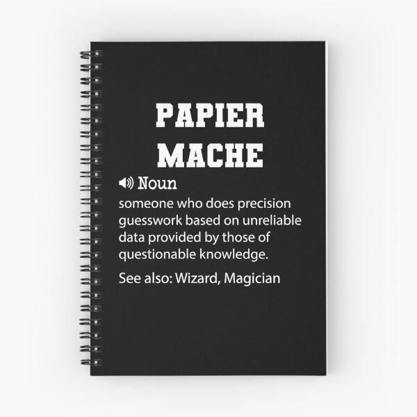 Item preview, Papier Mache Definition, Funny Papier Mache Quote, Cool gift for Papier Mache lover designed and sold by ZAstore.
