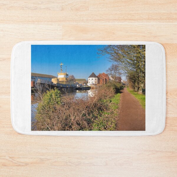 Item preview, Old Rusted Boats Along The Exeter Canal Devon designed and sold by Dorset Girl.
