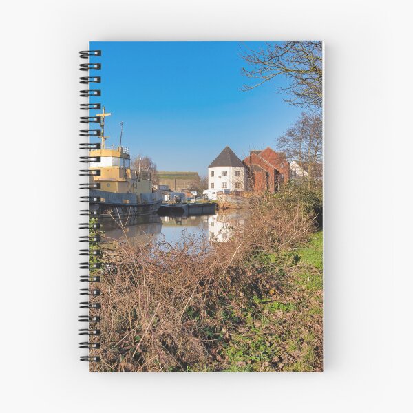 Item preview, Old Rusted Boats Along The Exeter Canal Devon designed and sold by Dorset Girl.