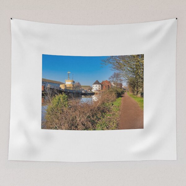Item preview, Old Rusted Boats Along The Exeter Canal Devon designed and sold by Dorset Girl.