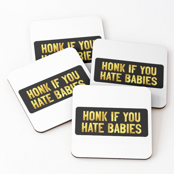 Item preview, Honk If You Hate Babies Funny Helmet designed and sold by Sour Soul.